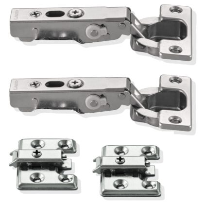 10er Pack Extra Starke Rahmenclips Mit Schrauben - 3/4 Zoll Offset-Clips, Verzinkter Stahl