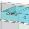 UMAXO® Schubladendämpfer Soft-Close für Schubladen, Selbstschließsystem | Führungsdämpfer | Dämpfer | Softeinzug | Selbstschliesssystem für Schubladen und Schiebetüren | Schubladen Selbsteinzug. Dämpfer zum Nachrüsten 16.10.600 von SISO Denmark – Bild 2