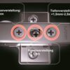 2 gedämpfte Möbelscharniere mit einstellbarem Dämpfer inkl. Montageplatten. Topfband, Möbelband von LAMP® / Japan – Bild 4