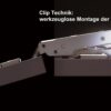2 gedämpfte Möbelscharniere mit einstellbarem Dämpfer inkl. Montageplatten. Topfband, Möbelband von LAMP® / Japan – Bild 5