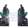 GRASS Dynamoov Tipmatic (push to open) Schubladenschienen Holzschubkästen-Vollauszug mit 3-D Verstellmöglichkeiten. 1 Paar Schubladen-Auszüge inklusive Kupplungen – Bild 5
