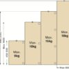 2 gedämpfte Möbelscharniere mit einstellbarem Dämpfer inkl. Montageplatten. Topfband, Möbelband von LAMP® / Japan – Bild 6