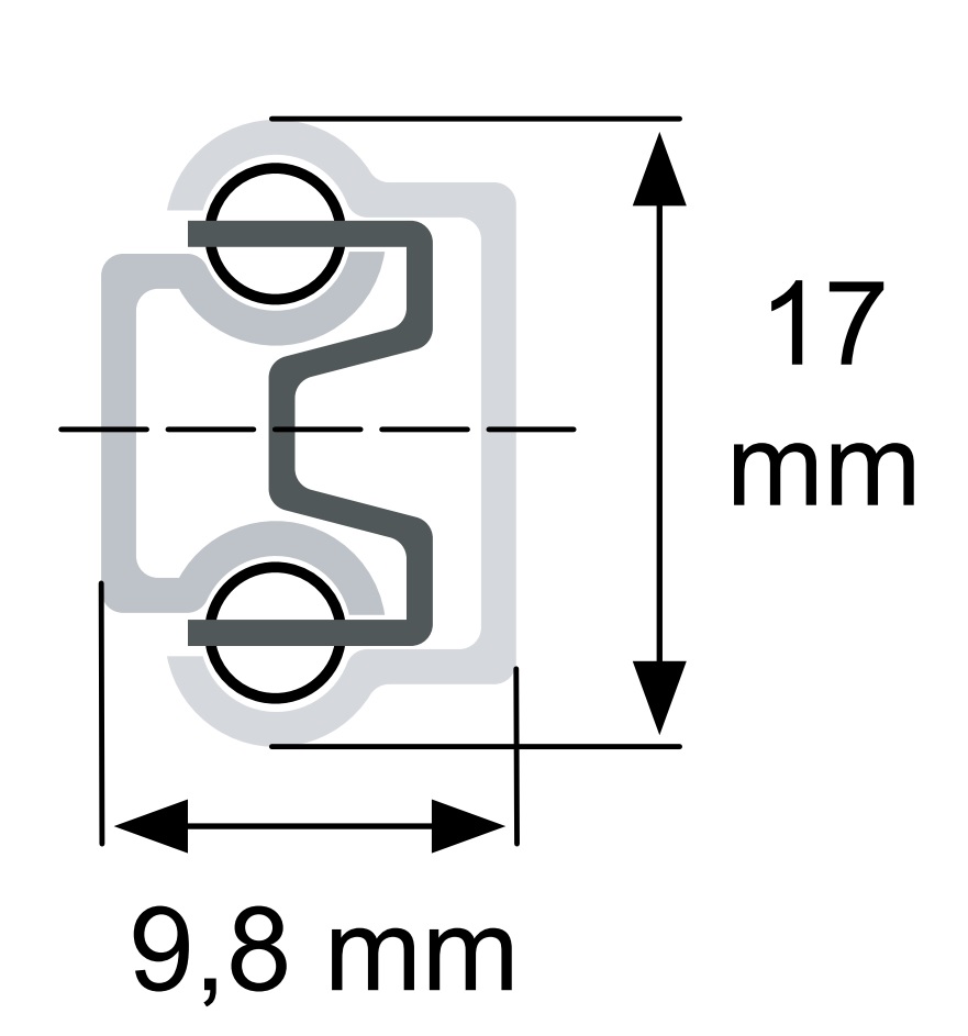 1 Paire Glissière pour Tiroir 25cm Coulisse à Billes Extension