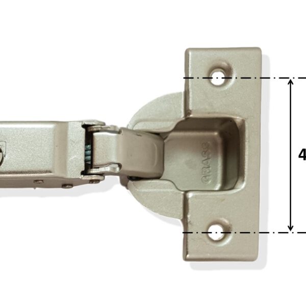 Furniware 10 Stück Soft Close Schrankscharnier, Innenanschlag