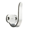 Haken aus Edelstahl V2A (SUS304, 1.4301), gebürstet. Auch als Griff einsetzbar. Von Sugatsune / LAMP® (Japan), 2H – Bild 4