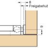 Nicht magnetischer Druckschnäpper MC-37F von SUGATSUNE / Lamp (Japan). Türöffner Federschnapper, automatischer Touch-Latch für Möbel zum Schrauben mit Gegenstück und Schrauben – Bild 3