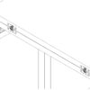 2 Stück hochwertige unsichtbare Kreuz-Scharniere 45 x 13mm aus Zamak, Edelstahl-Look, inkl. Schrauben. Verdecktes Möbelband von UMAXO®, 180° klappbar. Verstecktes Möbelscharnier (vici hinge) zum einlassen – Bild 7