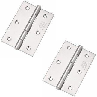 2 Stück hochwertiges Aufschraubscharnier, B-1059-3, Größe: 64 mm, von TAKIGEN, Tragkraft: 9,7 kg (21 lbs). Produktbild