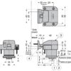 Hochwertiger Druckknopf-Verschluss mit Grifffunktion, aus Messing, Oberfläche: verchromt, Ausführung: quadratisch, TLP-S-BB-CR und TLP-LBM(W). Massiver Druckknopf für Yacht und viel mehr, von Sugatsune / LAMP® (Japan) – Bild 3