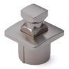 Hochwertiger Druckknopf-Verschluss mit Grifffunktion, aus Messing, Oberfläche: vernickelt, satiniert matt, Ausführung: quadratisch, TLP-S-BB-WB und TLP-LBM(W). Massiver Druckknopf für Yacht und viel mehr, von Sugatsune / LAMP® (Japan) – Bild 6