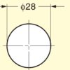 Hochwertiger Druckknopf-Verschluss mit Grifffunktion, aus Zinklegierung (ZDC), Oberfläche: goldfarbig, glänzend poliert, Ausführung: oval, DPL-OV-G. Massiver Druckknopf für Wohnmobil, Boot und viel mehr, von Sugatsune / LAMP® (Japan) – Bild 4
