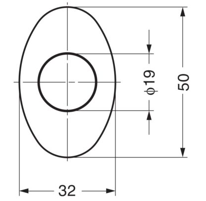 Hochwertiger Druckknopf-Verschluss mit Grifffunktion, aus Zinklegierung (ZDC), Oberfläche: goldfarbig, glänzend poliert, Ausführung: oval, DPL-OV-G. Massiver Druckknopf für Wohnmobil, Boot und viel mehr, von Sugatsune / LAMP® (Japan) – Bild 2