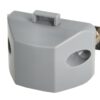 Hochwertiger Druckknopf-Verschluss mit Soft-Close und Grifffunktion, aus Zamak, Oberfläche: Edelstahl Look, Ausführung: rechteckig, 14.03.044-0. Massiver Druckknopf für Wohnwagen, Yacht und viel mehr, von SISO Denmark – Bild 7