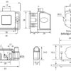 Hochwertiger Druckknopf-Verschluss mit Soft-Close und Grifffunktion, aus Zamak, Oberfläche: schwarz, Ausführung: quadratisch, 14.03.066-0. Massiver Druckknopf für Wohnwagen, Yacht, Privatflugzeug und viel mehr, von SISO Denmark – Bild 10