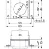 Hochwertiger Druckknopfgriff aus Zinklegierung, Oberfläche: verchromt, 18,8 mm (0,8″) PK03CR. Hochwertiger massiver und eleganter Pushlock aus ZDC für Schublade, Wohnmobilmöbel, Boote, Privatflugzeuge und viel mehr, von Sugatsune / LAMP® (Japan) – Bild 4