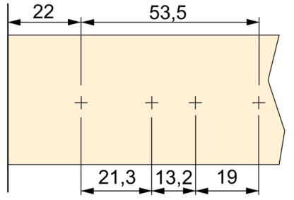 2 Stück eleganter Druckschnäpper, Oberfläche: schwarz, 62 mm (2-7/16″), Ausführung: nicht magnetisch, 2033817. Stabiler Türdruckverschluss für Möbeltüren, Schranktüren, Klappen und vieles mehr, von EMUCA – Bild 3