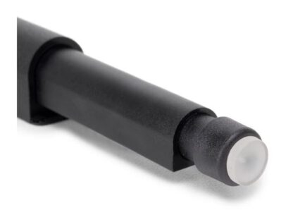 2 Stück eleganter Druckschnäpper, Oberfläche: schwarz, 62 mm (2-7/16″), Ausführung: nicht magnetisch, 2033817. Stabiler Türdruckverschluss für Möbeltüren, Schranktüren, Klappen und vieles mehr, von EMUCA – Bild 4