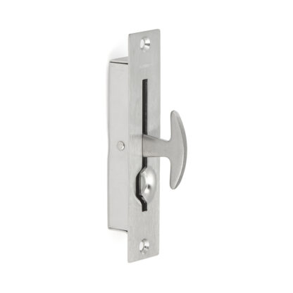 Edelstahl-Klappgriff SUS304, 115 mm (4,6″) ST-115. Edelstahl-Klappgriff aus rostfreiem Edelstahl V2A, satiniert matt, für Deckentür, Revisionsklappe, feuchte Umgebung, Schiff, Caravan von Sugatsune / LAMP® (Japan) – Bild 6