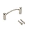Edelstahl-Türgriff V2A (SUS304), 89 mm (3,6″) LX-90M. Hochwertiger massiver Edelstahl-Türgriff aus rostfreiem Edelstahl V2A (SUS304) für feuchte Umgebungen, Schiffe, Lebensmittelbereich, Medizinbereich, Laboreinrichtungen von Sugatsune / LAMP® (Japan)