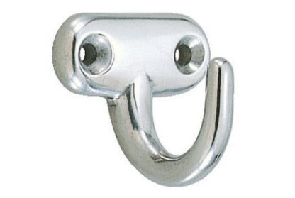 Hochwertiger Edelstahlhaken, aus massivem rostfreiem Edelstahl, Tragkraft: 20 kg, 33 mm (1,3″), EP-40. Edelstahlwandhaken für Garderobe, Badezimmer, Außenbereich, Schwimmbad und viel mehr, von Sugatsune / LAMP® (Japan) – Bild 3