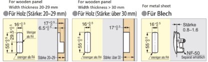 Hochwertiger Federklapphaken zum Einlassen, Oberfläche: dunkelgrau, 60 mm (2,4″), NF-60. Klapphaken mit Schließautomatik für Tinyhouse, Wohnmobil, Caravan, Yacht, Zug, Flugzeug, Bus und viel mehr, von Sugatsune / LAMP® (Japan) – Bild 4
