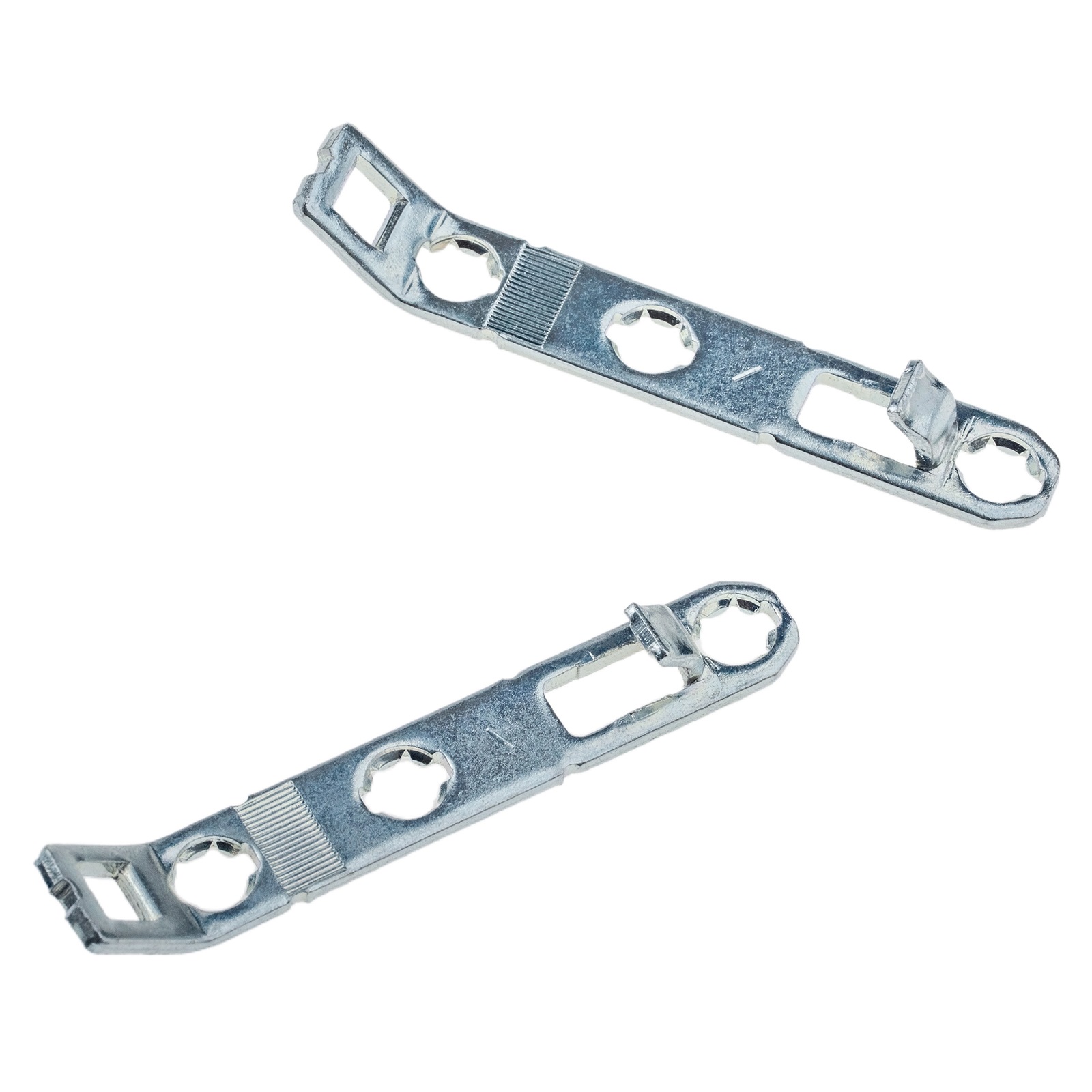 2 Stück Frontbefestigung, für Zargenhöhen 90, 122 und 186 mm, F102021855, von GRASS. Produktbild