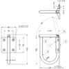 Großer drehbarer Haken mit Sicherungsklappe aus Edelstahl SUS304, 164 mm (6,5″), JN-T100. Seilhaken mit Sicherheitssperre aus V2A für Schiffbau, Außenbereich, feuchte Umgebung und viel mehr, von Sugatsune / LAMP® (Japan) – Bild 2