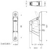 Hochwertiger Haken mit Sicherungsklappe aus Edelstahl SUS316, EN-E107. Seilhaken mit Sicherheitssperre aus V4A für Schiffbau, Außenbereich, feuchte Umgebung, raue Umgebung und viel mehr, von Sugatsune / LAMP® (Japan) – Bild 4