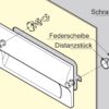 Hochwertige rechteckige Griffmuschel aus robustem Kunststoff, Oberfläche: Elfenbein, 110 mm (4,4″) HH-JS110-IV. Möbelgriff HH-JS110-IV für Blech, Holz, Schubkasten, Metallschrank, Holzschrank, Büromöbel, Schlafzimmermöbel, von Sugatsune / LAMP® (Japan) – Bild 5