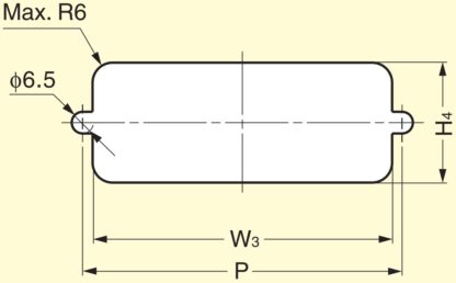 Hochwertige rechteckige Griffmuschel aus robustem Kunststoff, Oberfläche: Schwarz, 110 mm (4,4″) HH-JS110-BL. Möbelgriff HH-JS110-BL für Blech, Holz, Schubkasten, Metallschrank, Holzschrank, Büromöbel, Schlafzimmermöbel, von Sugatsune / LAMP® (Japan) – Bild 4