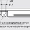 Hochwertige rechteckige Griffmuschel aus massiver Zinklegierung, Oberfläche: verchromt, 164 mm (6,5″) SD-160CR. Möbelgriff SD-160CR für Schubkasten, Schrank, Büromöbel, Schlafzimmermöbel, Küchenmöbel, von Sugatsune / LAMP® (Japan) – Bild 3