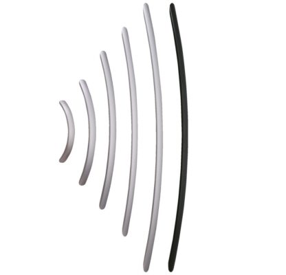 Massiver Industriegehäusegriff aus Aluminiumlegierung, Oberfläche: schwarz eloxiert, 600 mm (23,7″), SOR-600BL. Hightechgriff aus Aluminium für Produktionsmaschinen, Laborgeräte, Industrieanlagen und viel mehr, von Sugatsune / LAMP® (Japan) – Bild 3