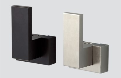 Hochwertiger Kleiderhaken, für Wandmontage, Tragkraft: 10 kg, Oberfläche: schwarz, PXB-UM05-101-BL. Designhaken für Garderobe, Wohnzimmer, Hotel, Restaurant und viel mehr, von Sugatsune / LAMP® (Japan) – Bild 5