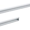 Lange Einlassgriffmuschel zum Ablängen aus Aluminiumlegierung, Oberfläche: eloxiert, 600 mm (23,7″) XLA-HHA600. Einlassgriff XLA-HHA600 für Holzschränke, Metallschränke, Elektrogeräte, Industriemaschinen, von Sugatsune / LAMP® (Japan) – Bild 6