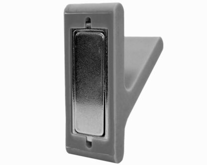 Starker Magnethaken, mit Silikon beschichtet, Oberfläche: grau, 46 mm (1,9″), PXB-GN05M-101-GR. Silikonhaken für Kühlschrank, Magnettafel, Schlüsselwand, Spind, Metallschrank, Metallwand und viel mehr, von Sugatsune / LAMP® (Japan) – Bild 5