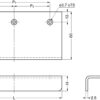 Hochwertiger massiver Edelstahl-Winkelgriff aus rostfreiem Edelstahl SUS304 (V2A), glänzend poliert, 70 mm (2,8″) SND-70M. Edelstahlmöbelgriff SND-70M für Boot, Yacht, Edelstahlküche, Strandhotel, Küchenschrank, von Sugatsune / LAMP® (Japan) – Bild 2
