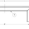 Hochwertiger massiver Möbelgriff aus Zinklegierung (ZDC) und Aluminiumlegierung, verchromt, satiniert matt, 269 mm (10,6″) XLA-HA256. Schrankgriff XLA-HA256 aus Zinklegierung (ZDC) und Aluminiumlegierung für Möbel, von Sugatsune / LAMP® (Japan) – Bild 2