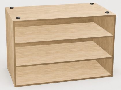 Robuster Möbelversteller, B571-25-WH, Durchmesser: ⌀25 mm, von Kojima, Tragkraft: 600 kg (1323 lbs), weiß, Ausführung: Standard. Anwendungsbeispiel
