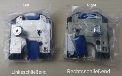 Münzpfandschloss mit CHF 1.- Einwurf, inkl. 2 Schlüsseln, Oberfläche: dunkelgrau, 110 mm (4,4″), Ausführung: linksschließend, 14.60.249-C. Spindschloss für Spind, Umkleidespind, Schulspind, Umkleideschrank und viel mehr, von SISO Denmark – Bild 4