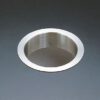 Hochwertige Abdeckung für Abfallbehälter, ringförmig, Ø136 mm, für Montage in Arbeitsplatte. Durchwurf für Abwurfbehälter aus massivem Edelstahl von Sugatsune / LAMP® (Japan) – Bild 3