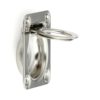 Ringförmiger Edelstahl-Klappgriff SUS304, 38 mm (1,5″) 980641. Ringförmiger Edelstahl-Klappgriff aus rostfreiem Edelstahl V2A, glänzend poliert, für Revisionsklappe, Revisionstür, feuchte Umgebung, Schiff, Caravan von Sugatsune / LAMP® (Japan) – Bild 5