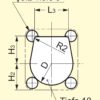 Ringförmiger Edelstahl-Klappgriff SUS304, 38 mm (1,5″) 980641. Ringförmiger Edelstahl-Klappgriff aus rostfreiem Edelstahl V2A, glänzend poliert, für Revisionsklappe, Revisionstür, feuchte Umgebung, Schiff, Caravan von Sugatsune / LAMP® (Japan) – Bild 4