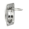 Ringförmiger Edelstahl-Klappgriff SUS304, 50 mm (2″) 980642. Ringförmiger Edelstahl-Klappgriff aus rostfreiem Edelstahl V2A, glänzend poliert, für Revisionsklappe, Revisionstür, feuchte Umgebung, Schiff, Caravan von Sugatsune / LAMP® (Japan) – Bild 5