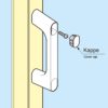 2 Stück robuste Abdeckkappe aus Kunststoff PBT, grau, 22,2 mm (0,9″) KMHC-GR. Abdeckung KMHC-GR für Industriegriff, Gerätegriff, von Sugatsune / LAMP® (Japan) – Bild 3