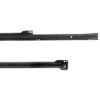 Rollschubführungen, Teilauszug, schwarz lackiert, RAL 9005, 400 mm (15,8″). Führungsschienen aus Stahl mit Teilauszug, für Holzschublade, Tablarauszug, Holzschubkasten, Küchenmöbel, Büromöbel, Wohnmöbel, von EMUCA – Bild 4