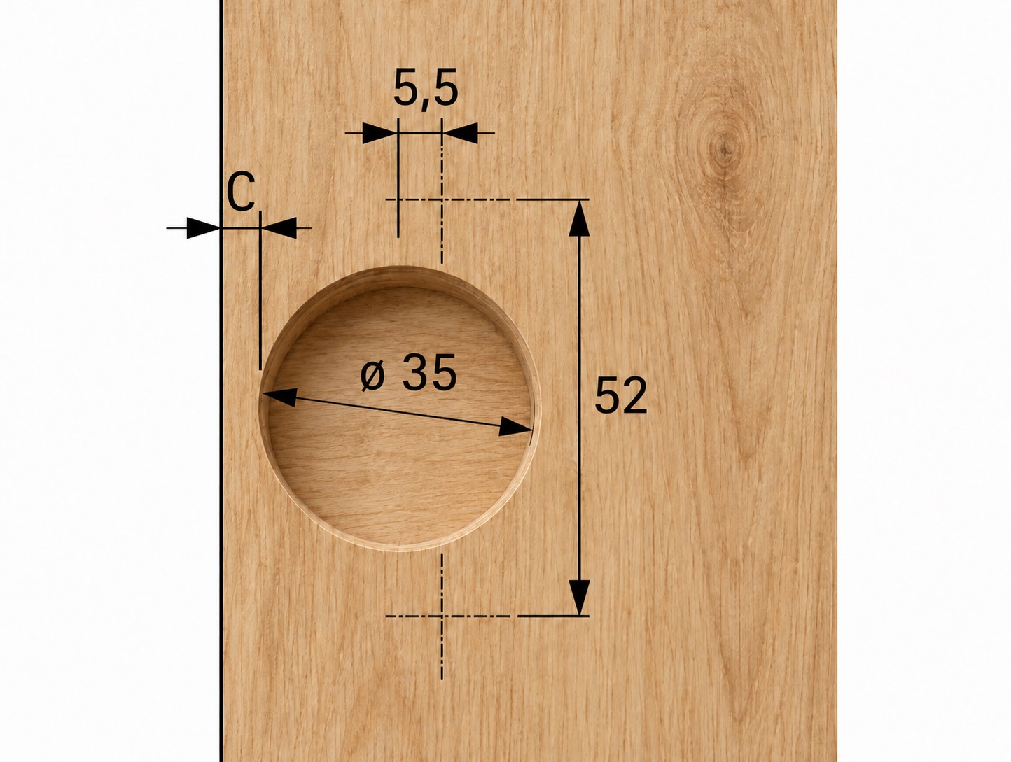 Rostfreies Topfscharnier, Soft-Close, Auflage: halb vorliegend, aus Edelstahl, Ausführung: Montageplatte mit 2 mm Distanz, 9289592. Korrosionsbeständiges Edelstahlmöbelscharnier für Outdoormöbel und vieles mehr, von Hettich – Bild 2