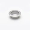 Hochwertiger runder Mülldurchwurf, aus rostfreiem Edelstahl, Oberfläche: glänzend poliert, 82 mm (3,3″), Ausführung: flach, AN-LH005-MR. Edelstahlmülldurchwurf, für Systemgastronomie, Ladenbau, Catering und viel mehr, von Sugatsune / LAMP® (Japan)