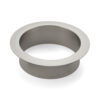 Hochwertiger runder Mülldurchwurf, aus rostfreiem Edelstahl, Oberfläche: satiniert matt, 136 mm (5,4″), AN-DH011-HL. Edelstahlmülldurchwurf, für Systemgastronomie, Ladenbau, Kosmetikstudio und viel mehr, von Sugatsune / LAMP® (Japan)