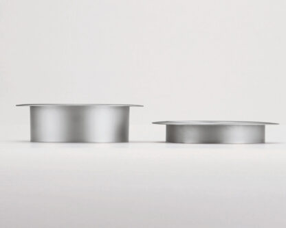 Hochwertiger runder Mülldurchwurf, aus rostfreiem Edelstahl, Oberfläche: vergoldet 24K, 170 mm (6,7″), AN-DH015-GP. Edelstahlmülldurchwurf, für Systemgastronomie, Ladenbau, Kosmetikstudio und viel mehr, von Sugatsune / LAMP® (Japan) – Bild 3