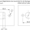 Robuster Schnappschloss mit Hebegriff, aus Zamak, Oberfläche: verchromt, Ausführung: quadratisch, 14.03.075-0. Hebegriff mit selbst einrastendem Schloss und Soft-Close für Wohnwagen, Yacht und viel mehr, von SISO Denmark – Bild 8